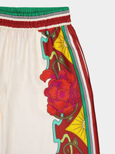 La DoubleJ Floral-Print Palazzo Trousers