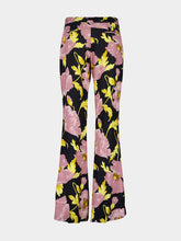 La DoubleJ Black Floral Saturday Night Pants