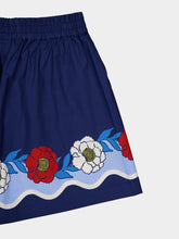 La DoubleJ x Orlebar Brown Whitsun Placée Blue Pull-Up Shorts