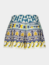 La DoubleJ Casareale Cream Poplin Shorts