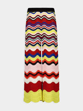 La DoubleJ Chevron Cotton Culotte Trousers