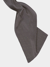 Tom Ford Black Polka Dot One-Shoulder Satin Top