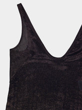 Tom Ford Black Silk Scoop Neck Tank Top