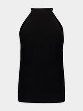 Tom Ford Black Crepe Jersey Halterneck Top
