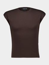 Tom Ford Chocolate Brown Cotton T-Shirt
