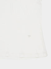 Tom Ford Optical White Ribbed Silk Tank Top