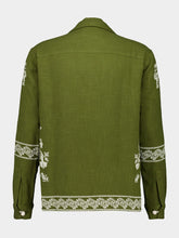 Baziszt Tulum Green Khaki Shirt