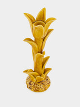 Jean Roger Honey Tulipe Small Ceramic Candle Holder