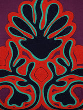 Paula Living Onyx Embroidered Burgundy Cushion