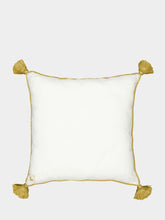 Paula Living Onyx Embroidered White Cushion