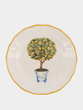Les Ottomans Topiary Collection Dessert Plate