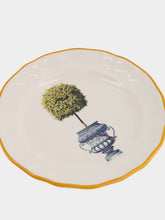 Les Ottomans Topiary Collection Dessert Plate