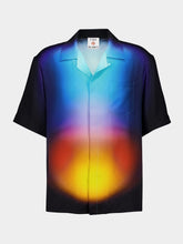 Casablanca Gradient Silk Short Sleeve Shirt