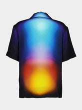 Casablanca Gradient Silk Short Sleeve Shirt