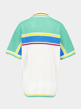 Casablanca Crochet Tennis Shirt