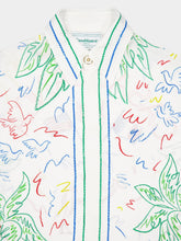 Casablanca Crayon Tennis Club Silk Shirt