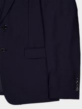 Prada Navy Wool-Cashmere Slim Suit