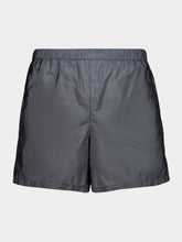 Prada Grey Recycled Polyamide Swimming Shorts