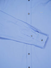 Prada Celeste Blue Cotton Shirt with Pearl Buttons