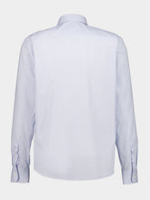 Prada Sky Blue Cotton Shirt with Pearl Buttons