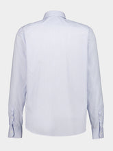 Prada Sky Blue Cotton Shirt with Pearl Buttons