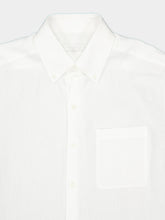 Prada White Loose Fit Linen Shirt