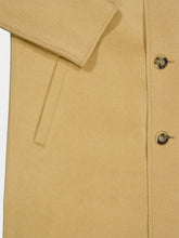 Ami Paris Beige Mast Wool Car Coat