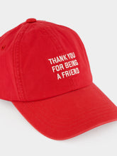 Ami Paris Ruby "Thank you for beine a friend" Cotton Cap