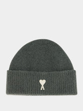 Ami Paris Antique Clay Alpaca Knit Beanie
