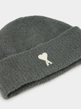 Ami Paris Antique Clay Alpaca Knit Beanie