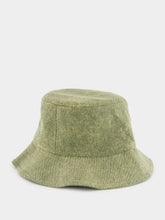 Ami Paris Laurel Green Cotton Bucket Hat
