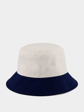 Ami Paris Blue and White Cotton Bucket Hat