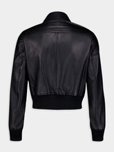 Ami Paris Zipped Leather Jacket
