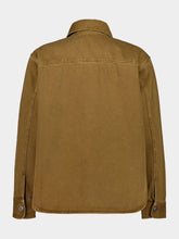 Ami Paris Hazelnut Brown Ami de Coeur Cotton Overshirt