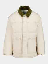 Ami Paris Off-White Padded Worker Jacket