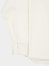 Ami Paris White Cotton Knitted Ami De Coeur Overshirt