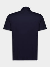 Prada Navy Cotton Piqué Polo Shirt