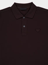 Prada Brown Piqué Polo Shirt