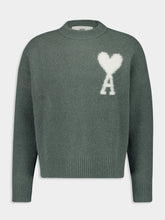 Ami Paris Antique Clay Crew Neck Sweater
