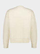 Ami Paris Off White Ami de Coeur Crewneck Sweater