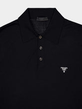 Prada Superfine Wool Logo Polo