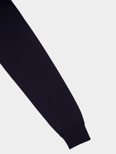 Prada Blue Superfine Wool Polo Shirt