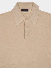 Prada Beige Linen Cotton Polo Shirt