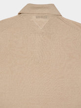Prada Beige Linen Cotton Polo Shirt