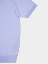 Prada Sky Blue Superfine Wool Polo Shirt