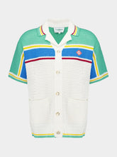 Casablanca Crochet Tennis Shirt
