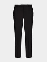 Prada Black Technical Cotton Trousers