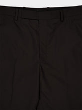 Prada Black Technical Cotton Trousers
