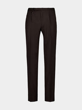 Prada Ebony Slim Wool Trousers