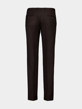 Prada Ebony Slim Wool Trousers